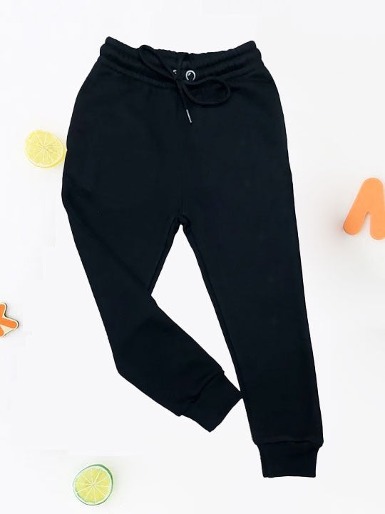 Black Basic Trouser Fleece Unisex Boys & Girls