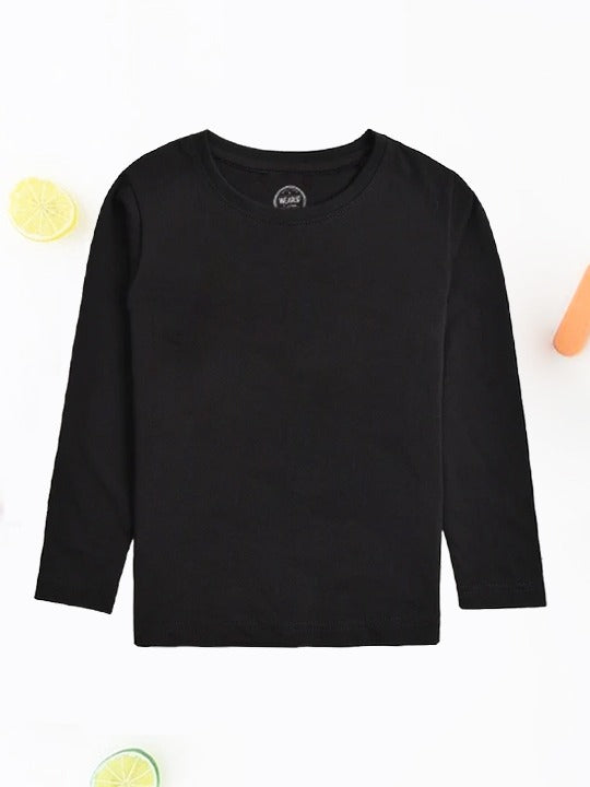 Black Full Sleeves Tshirt