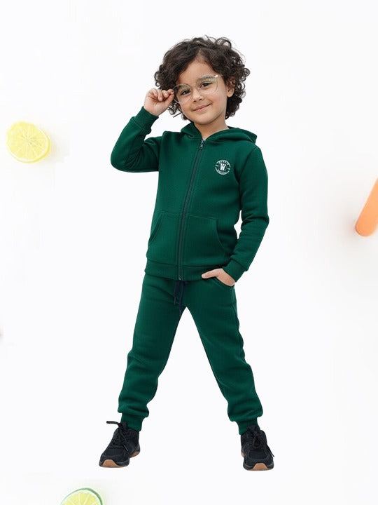 Unisex Green Track Suit