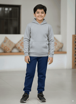 Heather Grey Blue Unisex Track Suit - Wearup
