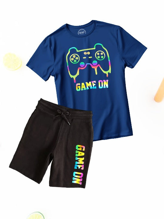 Game On Tshirt Short Set