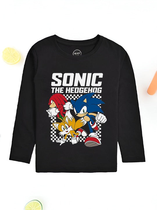 Sonic Hedgehog BK FS Tshirt