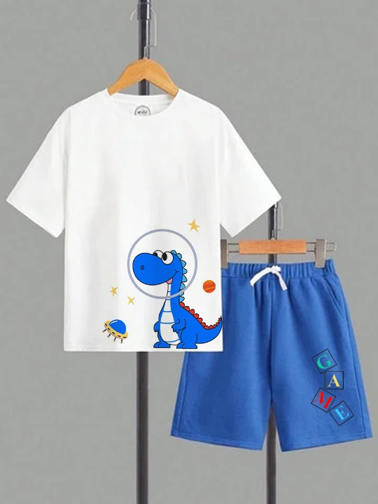 Dino Tshirt Short Set