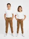 Camel Brown Kids Unisex 6 Pocket Cargo Trouser