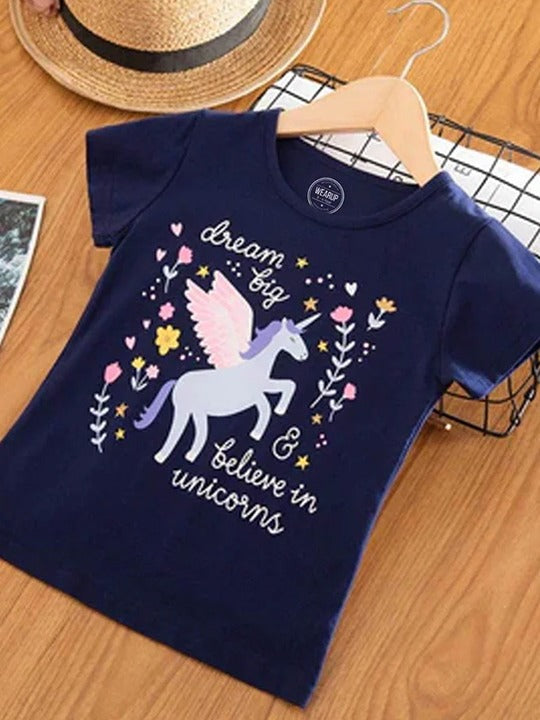 Dream Unicorn Girls Tshirt