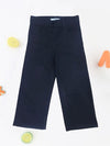 Girls Black Boot Cut Pants