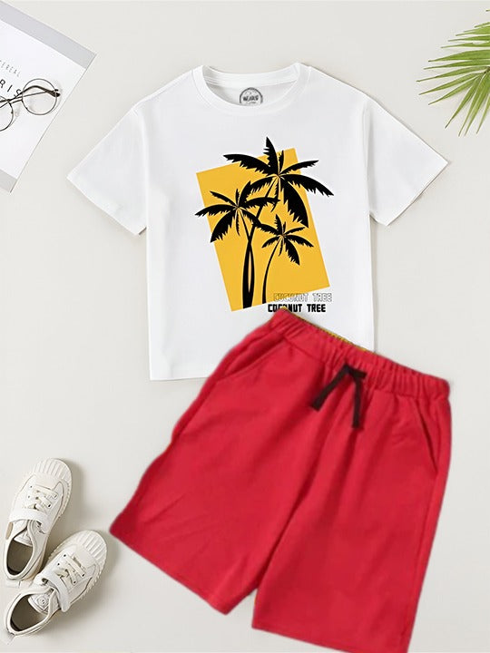 Summer love Tshirt Shorts Set