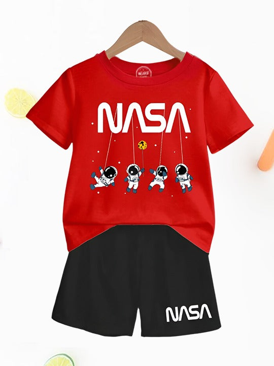 Nasa RB Tshirt Shorts Set