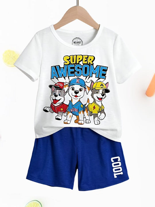 Super Awsome Tshirt Short Set
