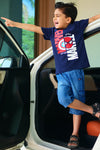 Dark Blue Marvel Tshirt