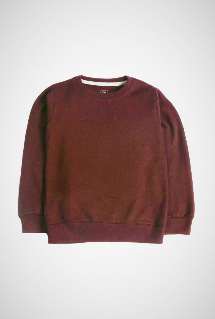 Maroon Basic Sweatshirt