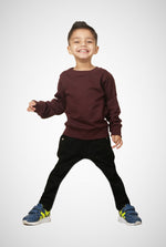 Maroon Basic Sweatshirt