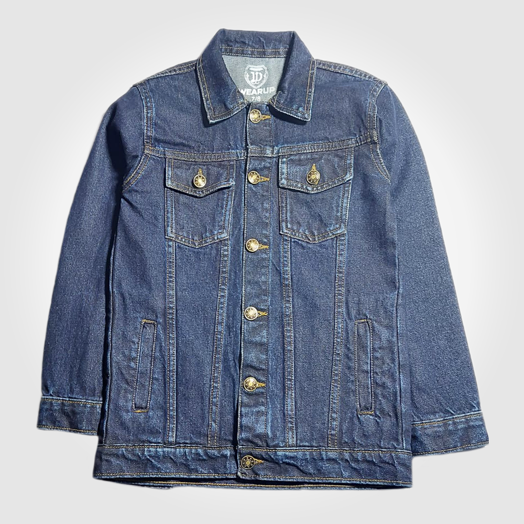 Kids Blue Denim Jacket