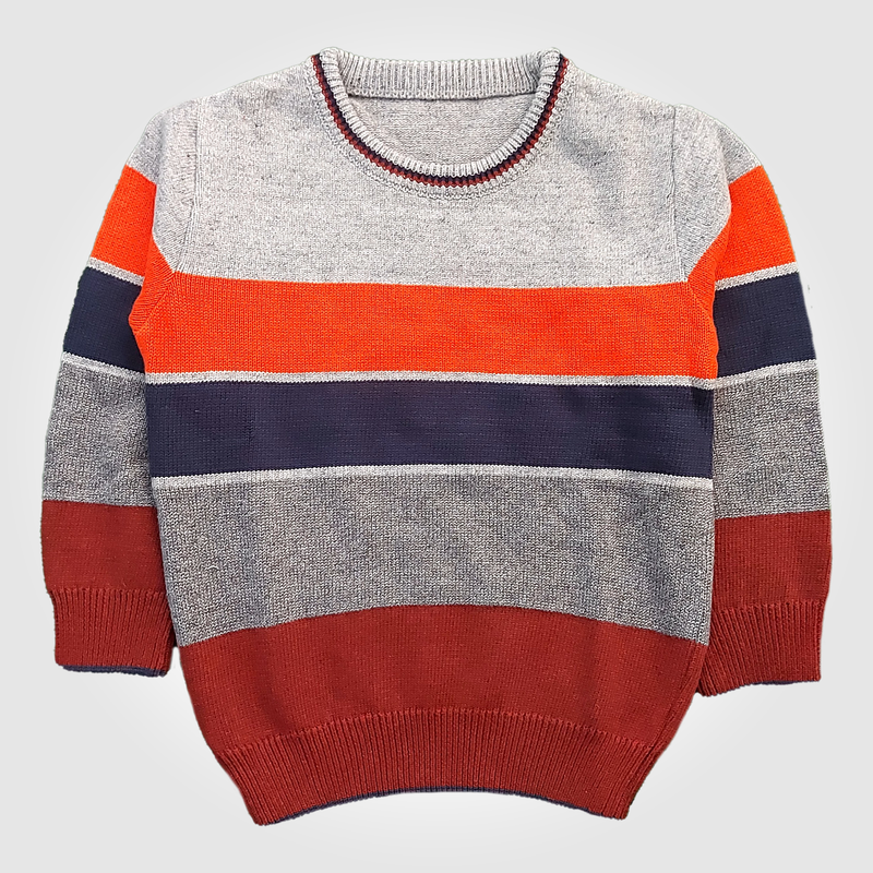 Grey & Blue Sweater